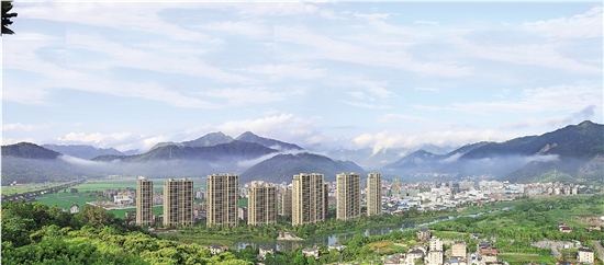乐清美丽乡村串珠成链风景连百里欢歌从此起