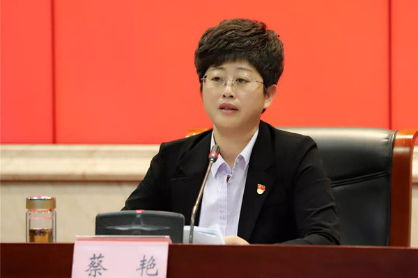 蔡艳:忠实践行新时代党的组织路线,为"婺城图强"提供坚强组织保证