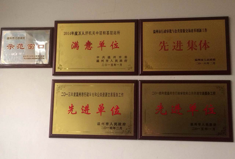 最美民政窗口8 温州市民政局行政审批窗口