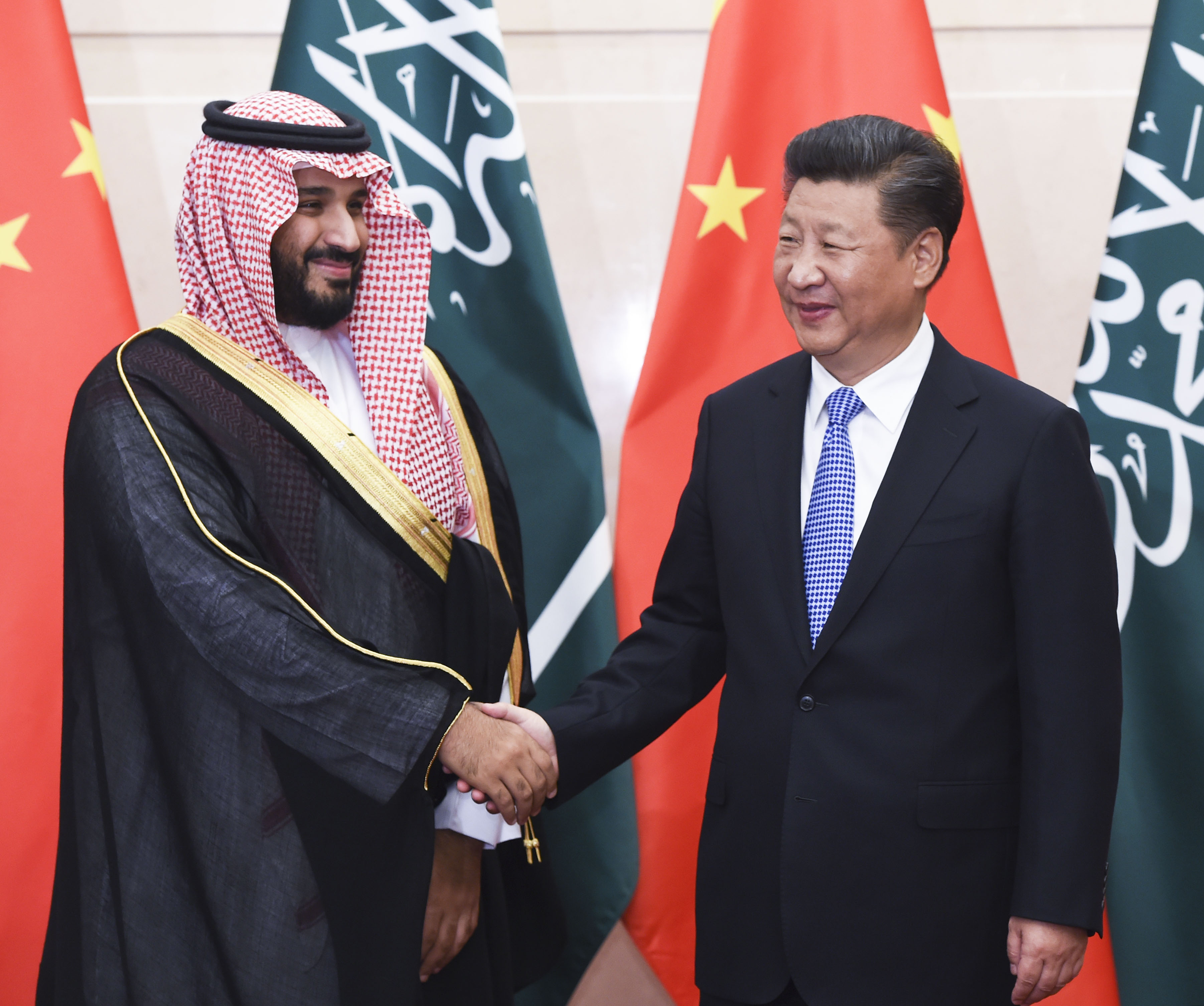 8月31日,国家主席习近平在北京钓鱼台国宾馆会见沙特王储继承人穆罕默德。.jpg 8月31日,国家主席习近平在北京钓鱼台国宾馆会见沙特王储继承人穆罕默德。.jpg