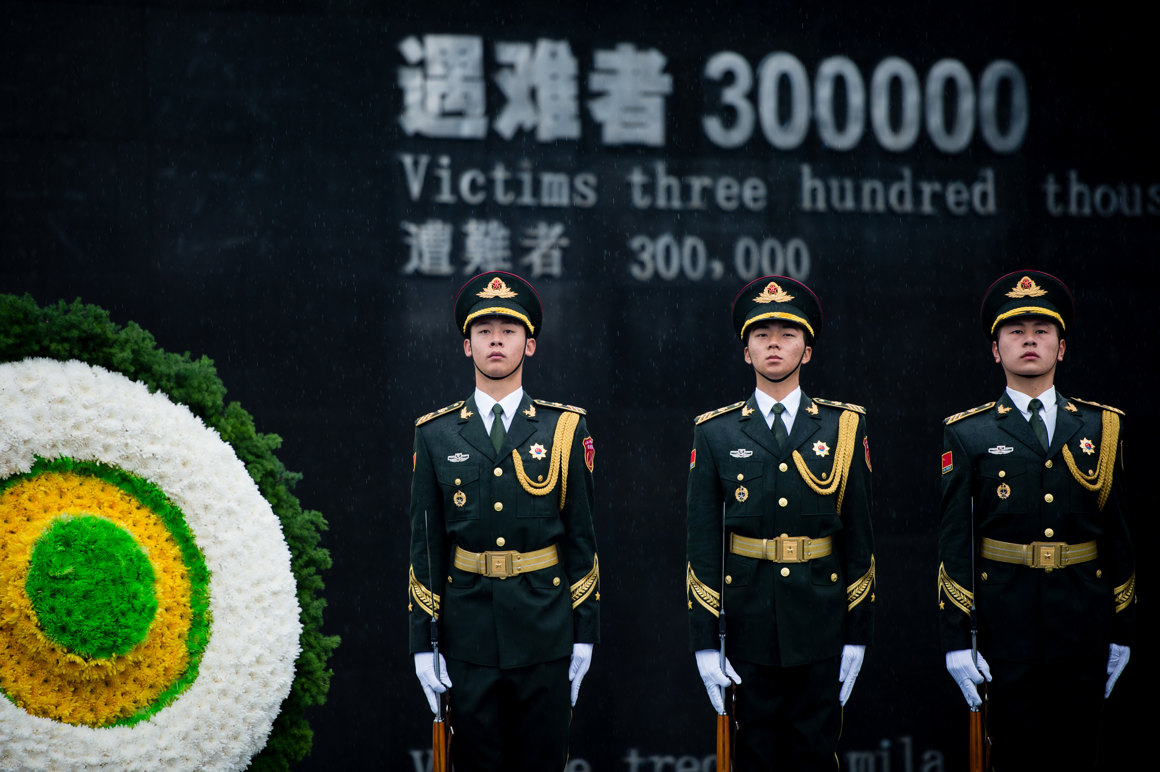 这是12月13日拍摄的南京大屠杀死难者国家公祭仪式现场。　.jpg